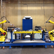 Robot Corner Lid Welder